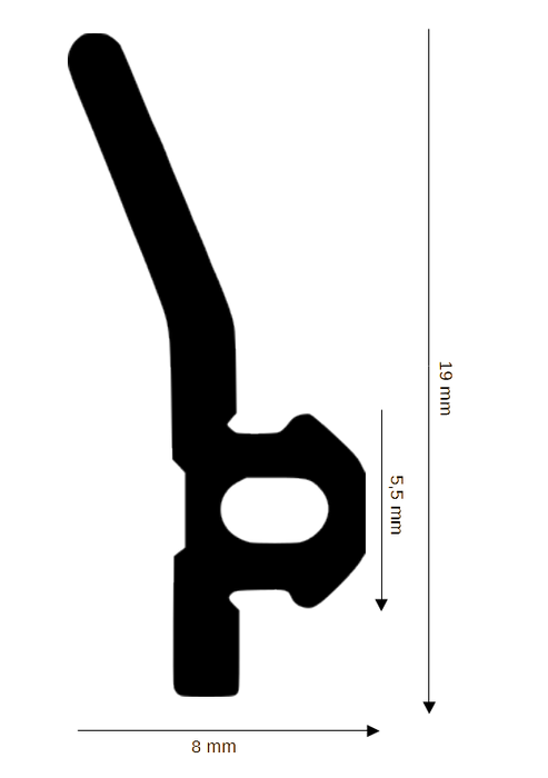 Dichtung für Kunststoff / Aluminium DH R-1385