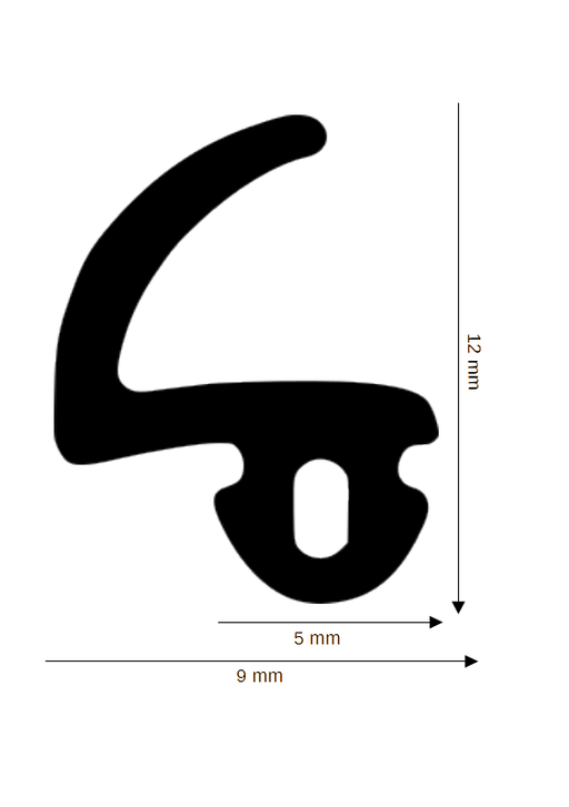 Dichtung für Kunststoff / Aluminium DH R-1729