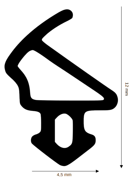 Dichtung für Kunststoff / Aluminium HF-R-2503