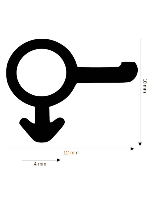 Seal for plastic / aluminum DH R-684