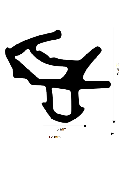 Dichtung für Kunststoff / Aluminium DH R-8763