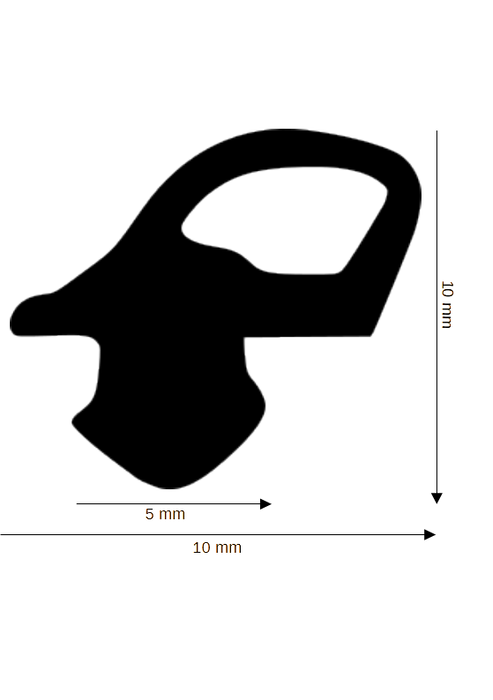 Dichtung für Kunststoff / Aluminium DH R-8975