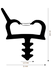 Dichtung für Holzelemente DH R-940