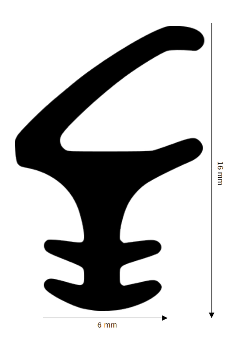 Stahlzargendichtung DH Z-666