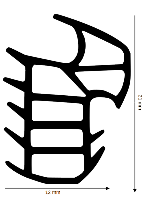 Stahlzargendichtung DH Z-7534