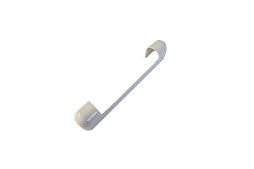 GU cover cap scissor bearing - white - L=100mm