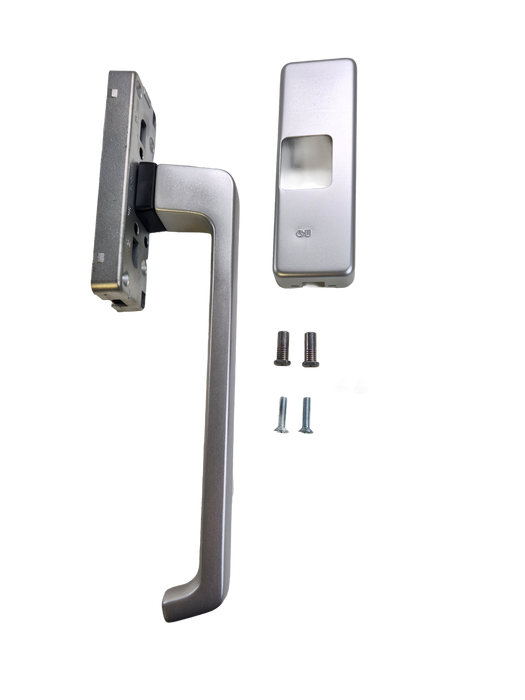 GU PSK Drehgriff 966 mit Aussperrsicherung - silber / EV1