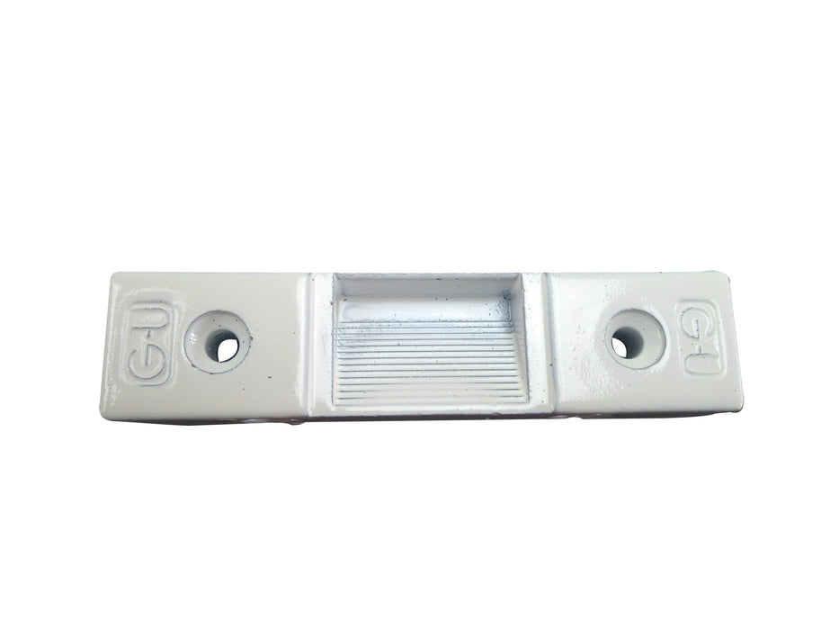 GU Schließstück / Schließblech 9-30871, 85x21mm, weiß 