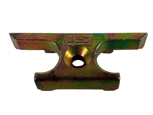 Siegenia striker / strike plate 384, 46x18mm, gold